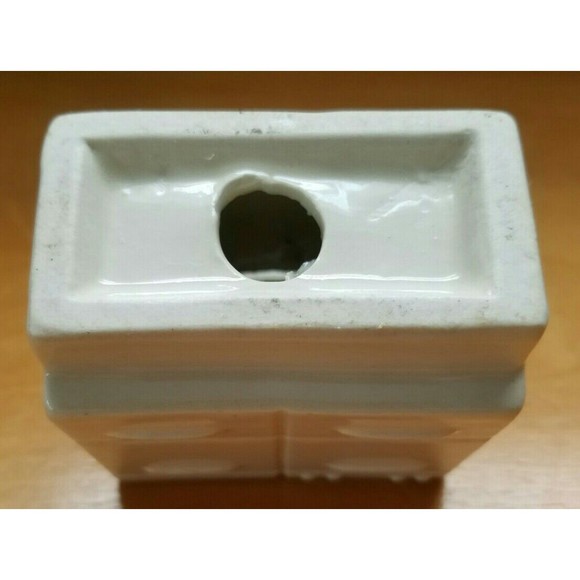 Razor Blade Bank Disposal, Oven Range Shape, Ceramic Vintage - Picture 6 of 9